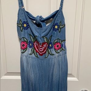 Embroidered Jumpsuit